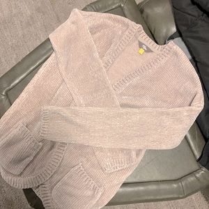 Rumi & Ryder open velvet cardigan